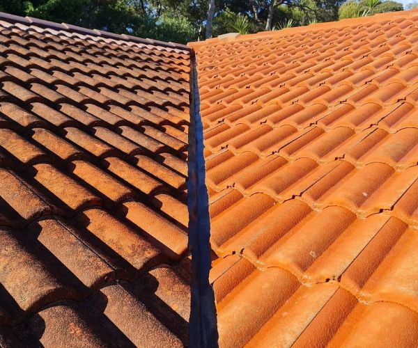 Pialba Traditional Home Roof And Gutter Cleaning Terracotta Roof Tile